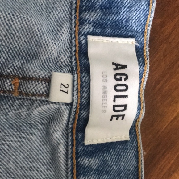 Agolde Swapmeet denim shorts - Picture 5 of 5